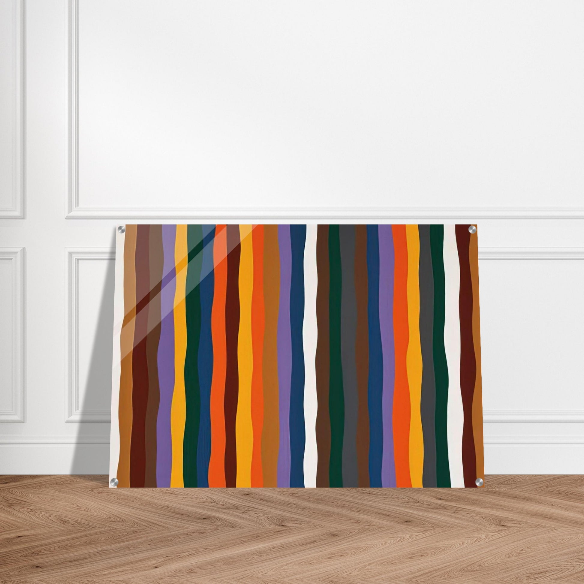 #20 - 1977 - Karl Benjamin Acrylic Print - 70x100 cm / 28x40″ inches | Karl Benjamin Wall Art | Karl Benjamin Prints