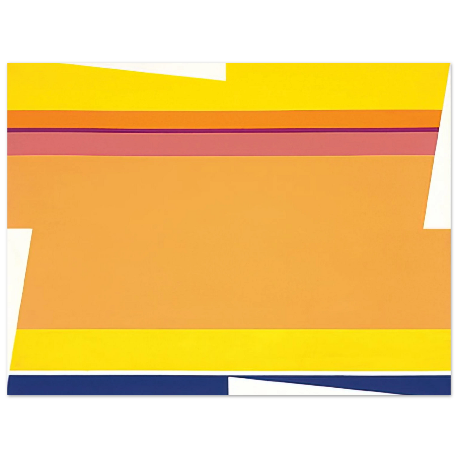Larry Zox - Rotation B - 1964 Fine Art Poster - Default Title
