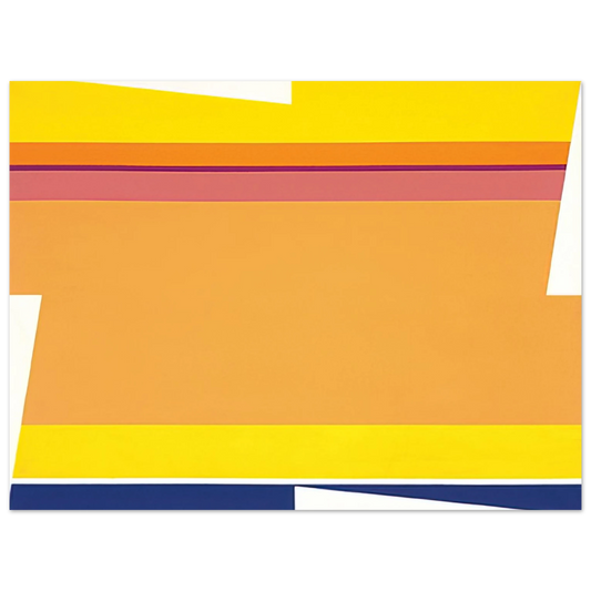 Larry Zox - Rotation B - 1964 Fine Art Poster - Default Title