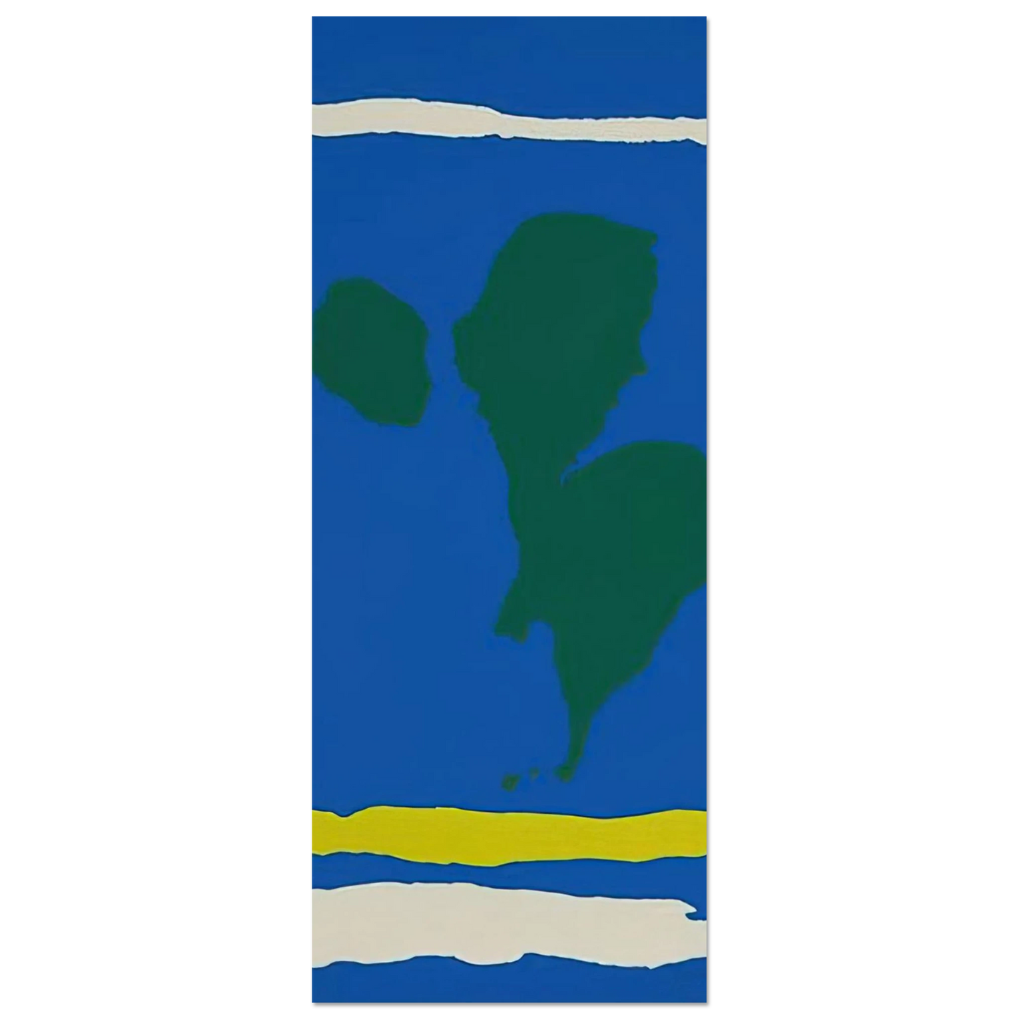 Helen Frankenthaler - Air Frame - 1965 Wall art - 25x25 cm / 10x10 inches - Fine Art Poster - -