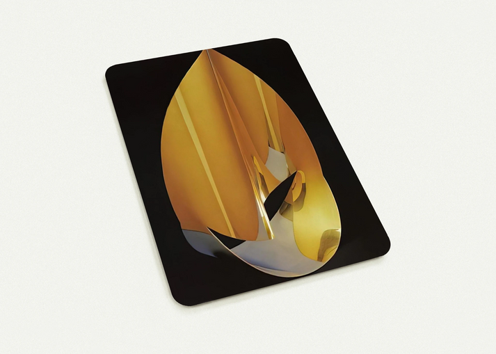 Area of a pentagon in space with plain circumference - 1977 By Max Bill Pack of 10 Post Cards | Max Bill Post Cards | A6 (10.5 x 14.8 cm) - 4.1 x 5.8 inches