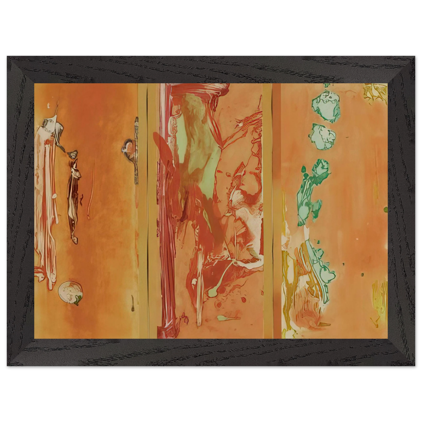 Helen Frankenthaler - Gateway - 1988 Wall art - 45x60 cm / 18x24 inches - Fine Art Poster - -