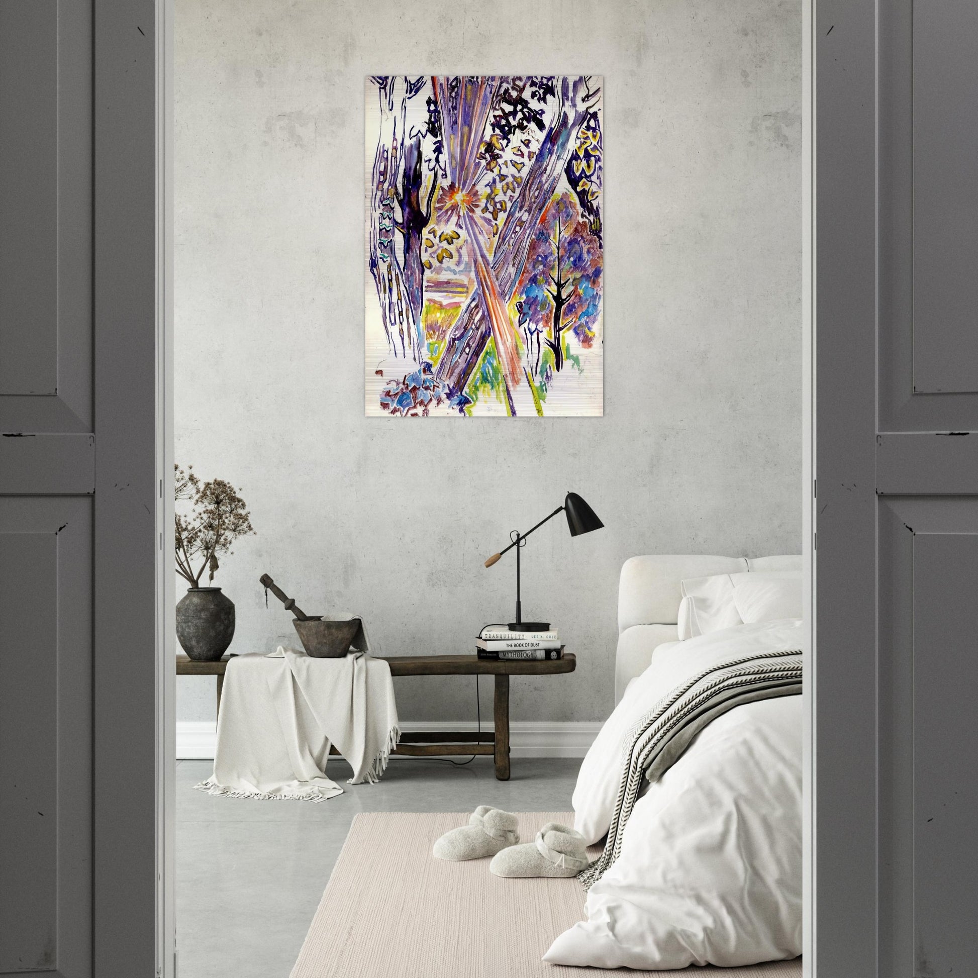 Walter Anderson - Walter Anderson Brushed Aluminum Print - 70x100 cm / 28x40 inches | Walter Anderson Aluminum Print | Walter Anderson Prints