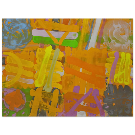 Albert Irvin - Pomona - 1991 Fine Art Poster - Default Title
