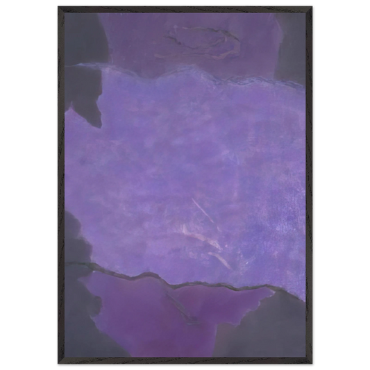 Infinity Field Lefkada Series - 1983 - Theodoros Stamos Framed Art Print – Black Wooden Frame - Default Title - -Framed Art Print