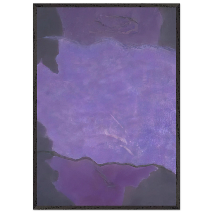 Infinity Field Lefkada Series - 1983 - Theodoros Stamos 70x100 cm / 28x40 inches Framed Art Print – Black Wooden Frame