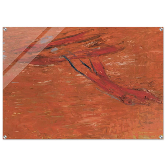 AUGUST 17TH 1998 - Susan Rothenberg Acrylic Print - 70x100 cm / 28x40″ inches | Susan Rothenberg Wall Art | Susan Rothenberg Prints