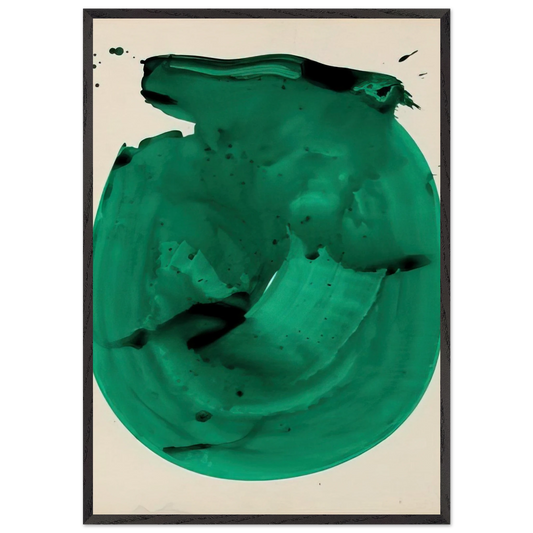 A Chalice for Healing - Sam Francis Framed Art Print – Black Wooden Frame - Default Title - -Framed Art Print