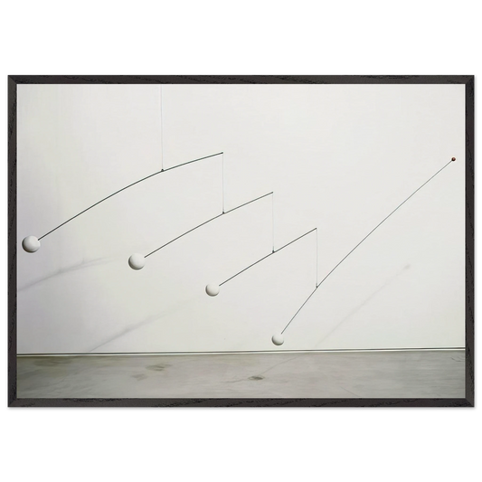 UNTITLED 1932 2 - Alexander Calder Framed Art Print – Black Wooden Frame - Default Title - -Framed Art Print