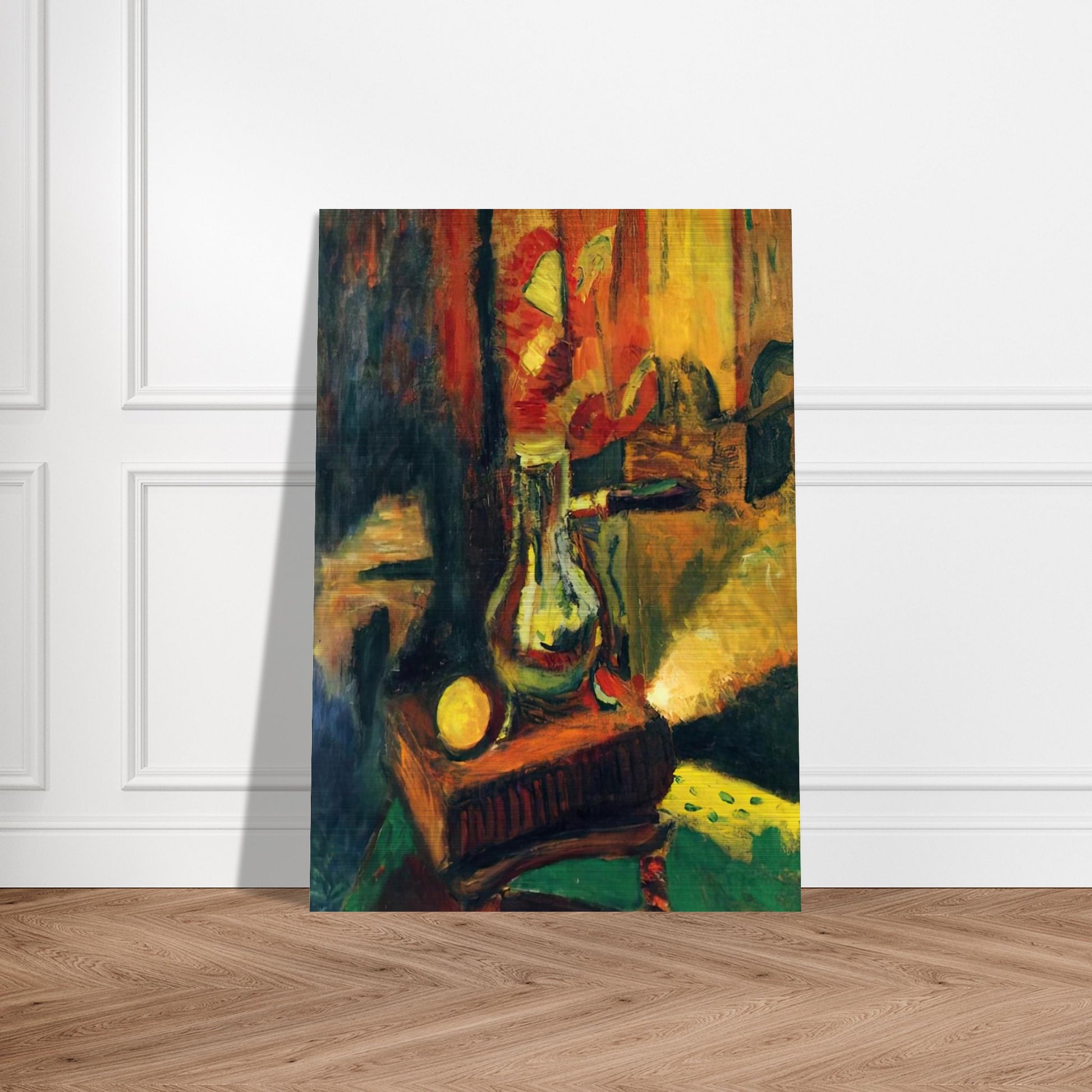 STILL LIFE WITH CHOCOLATE POT 1900 - Henri Matisse Brushed Aluminum Print - 70x100 cm / 28x40 inches | Henri Matisse Aluminum Print | Henri Matisse Prints