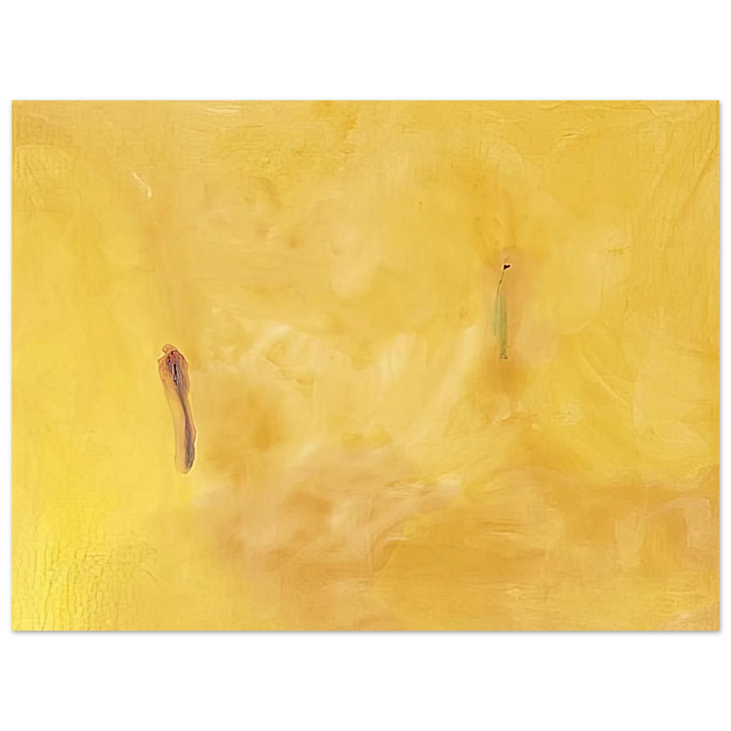 Helen Frankenthaler - Earliness - 1975 Wall art - A2 (42 x 59.4  cm) - Premium Wooden Framed Poster With Fine Art Paper - White frame
