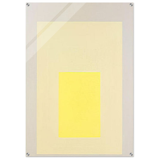 HOMAGE TO THE SQUARE AMALGAMATING 1971 - Josef Albers Acrylic Print - 70x100 cm / 28x40″ inches