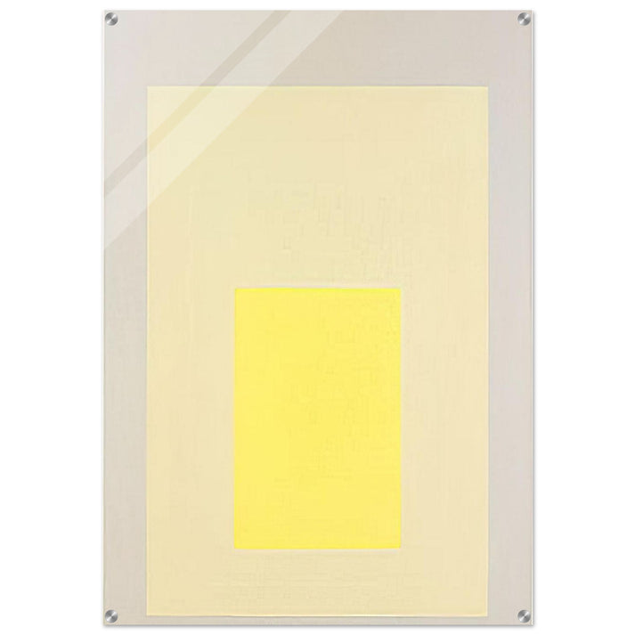 HOMAGE TO THE SQUARE AMALGAMATING 1971 - Josef Albers Acrylic Print - 70x100 cm / 28x40″ inches