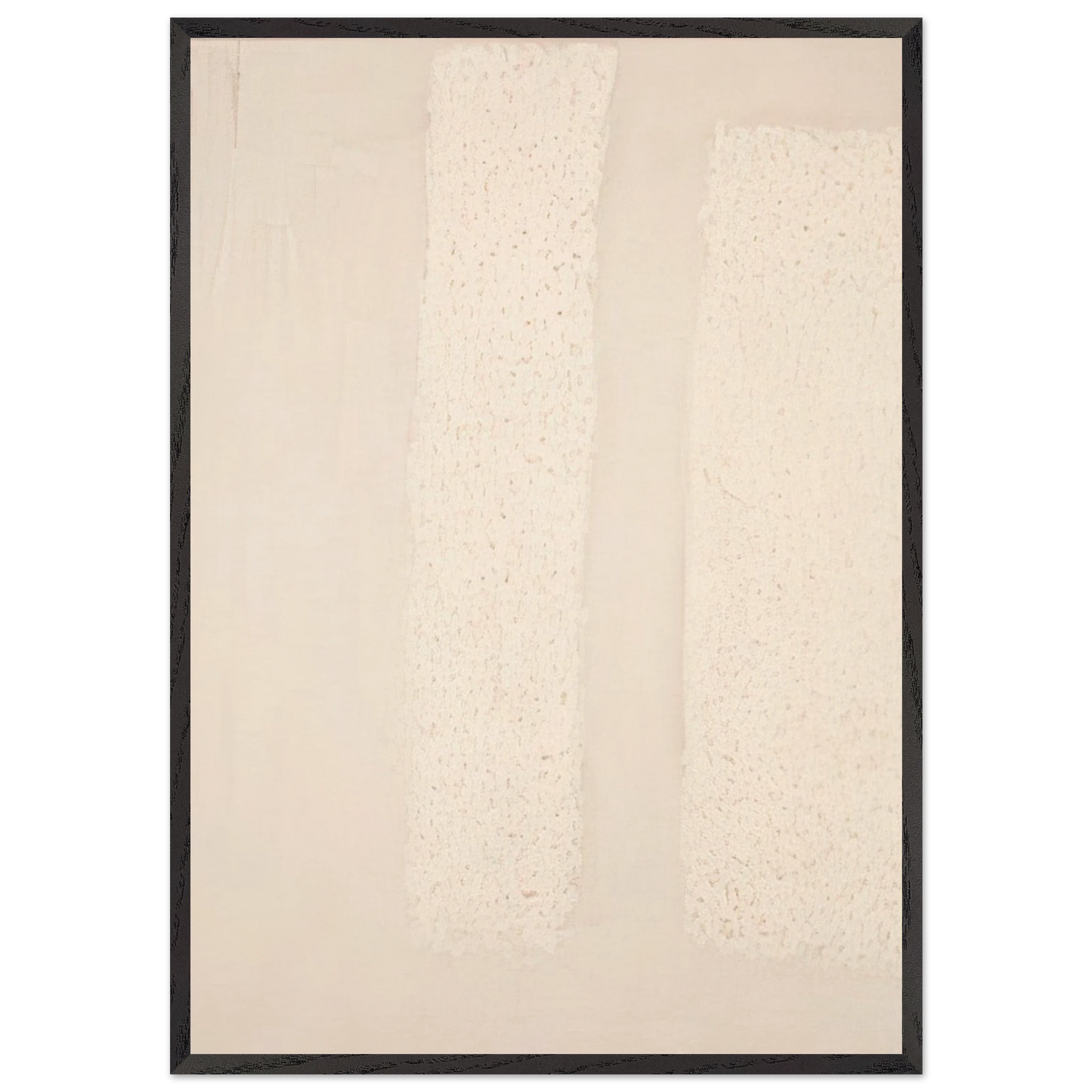 Manual - Minimalism - Robert Ryman Framed Art Print – Black Wooden Frame - Default Title - -Framed Art Print