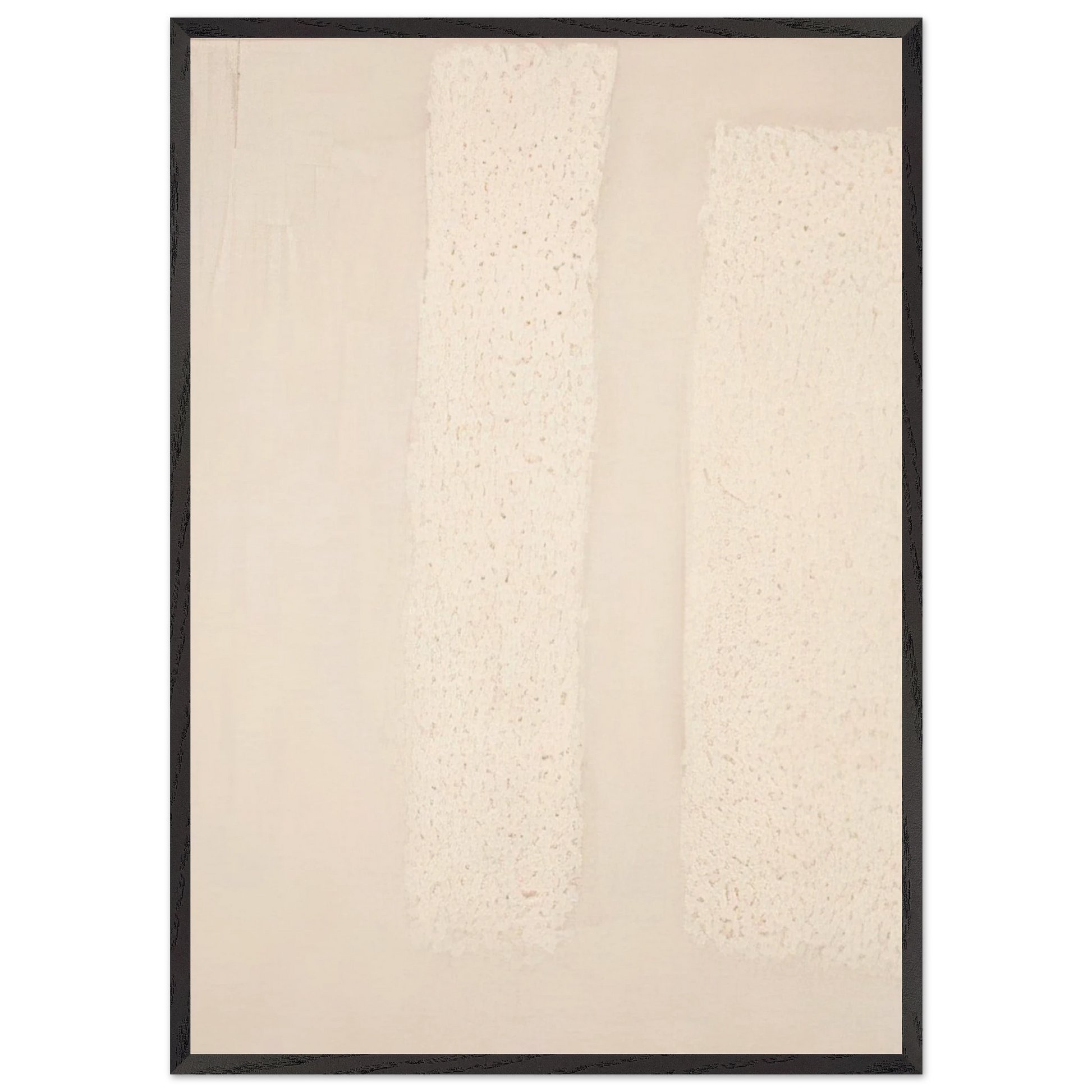 Manual - Minimalism - Robert Ryman Framed Art Print – Black Wooden Frame - Default Title - -Framed Art Print