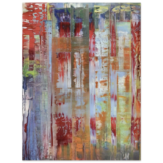 Gerhard Richter - ABSTRACT BILDING Fine Art Poster - Default Title