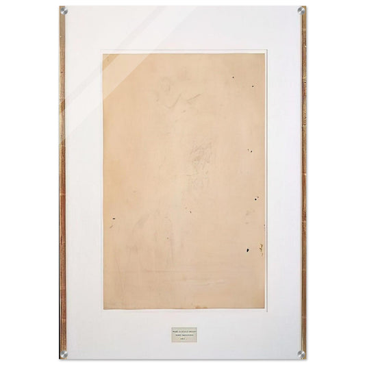 ERASED DE KOONING 1953 - Robert Rauschenberg Acrylic Print - 70x100 cm / 28x40″ inches