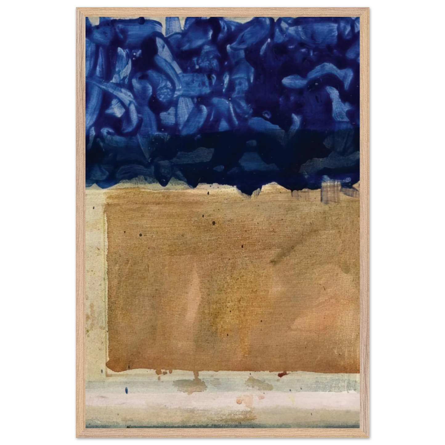 Helen Frankenthaler - Shoreline - 1952 Wall art - A0 (84.1 x 118.9  cm) - Fine Art Poster - -