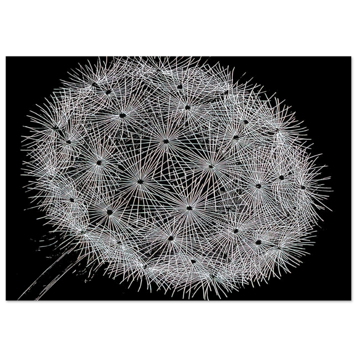 MC Escher - BLOWBALL II Wall Art - 21x29.7 cm / 8x12" - Premium Wooden Framed Poster With Fine Art Paper-canvas - Wood frame