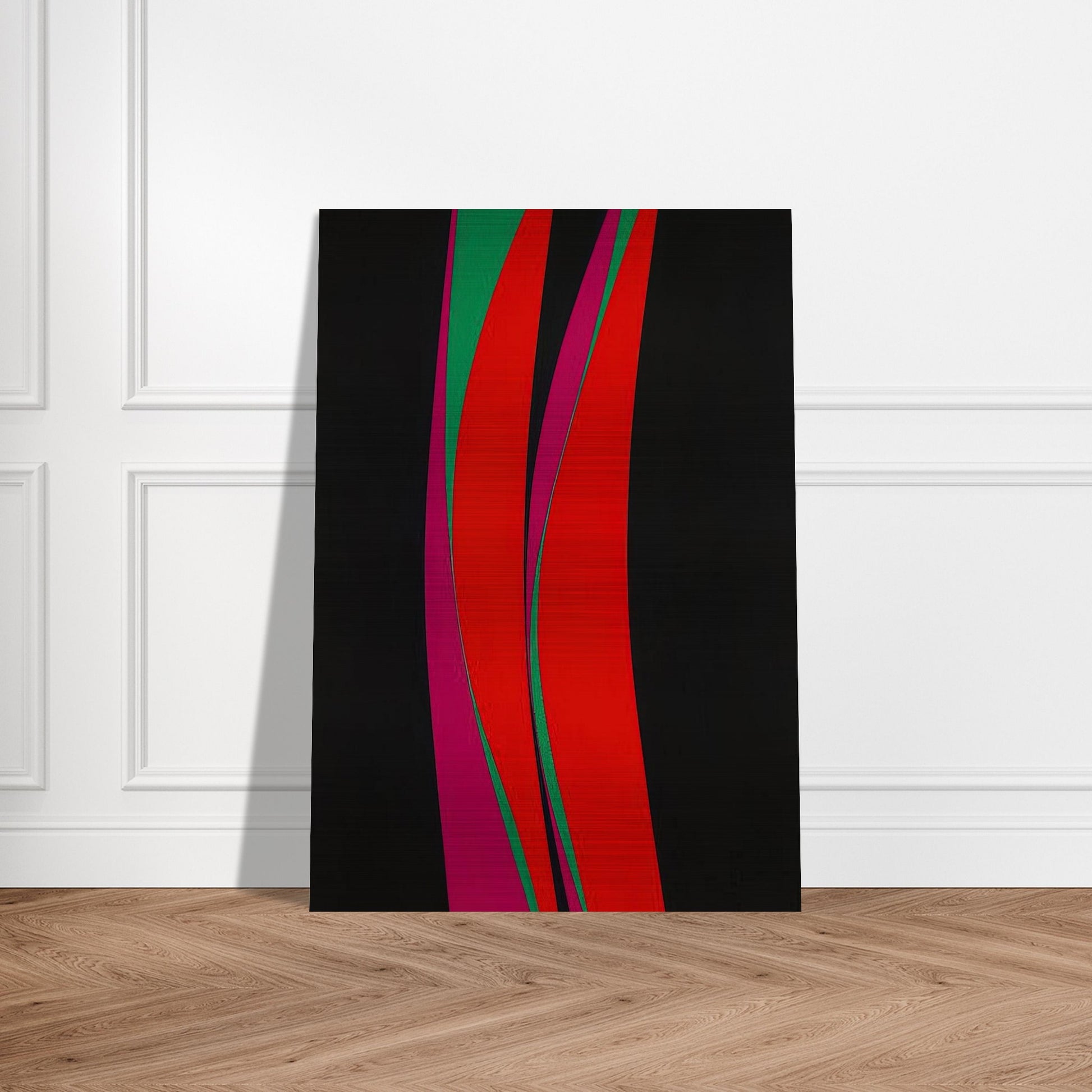 Untitled February 4 - 1967 - Lorser Feitelson Brushed Aluminum Print - 70x100 cm / 28x40 inches | Lorser Feitelson Aluminum Print | Lorser Feitelson Prints