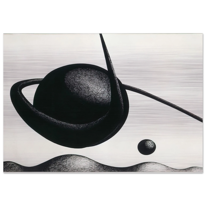 THE PLANET 1933 - Alexander Calder Brushed Aluminum Print - 70x100 cm / 28x40 inches | Alexander Calder Aluminum Print | Alexander Calder Prints