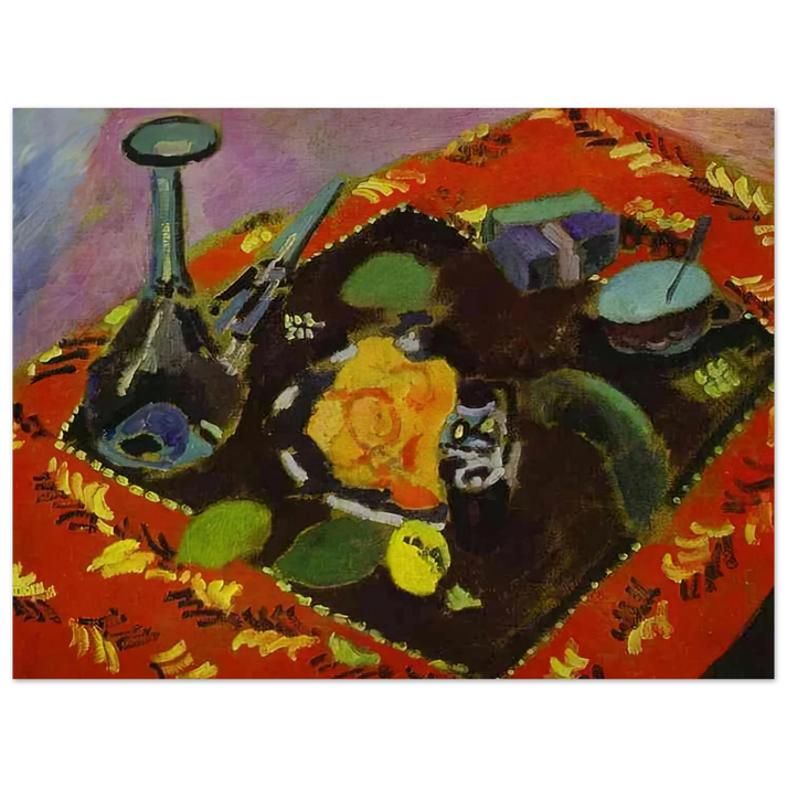 Henri Matisse - DISHES AND FRUIT 1906  75x100 cm / 30x40inches Fine Art Poster