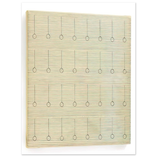 Agnes Martin - Drops Fine Art Poster - Default Title