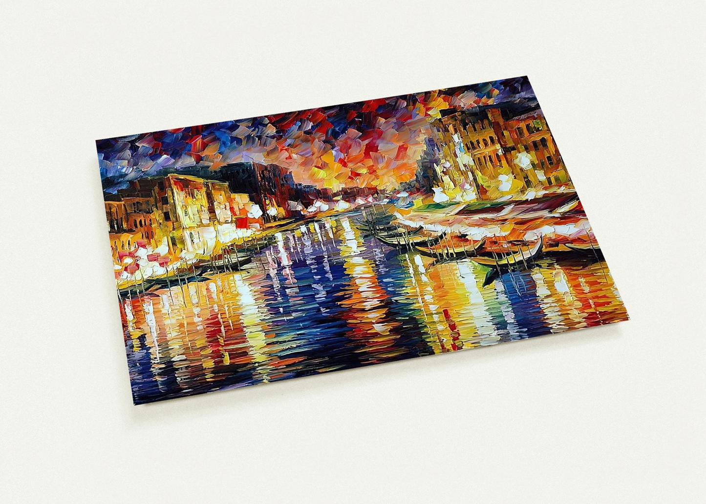Leonid Afremov By Leonid Afremov Pack of 10 Post Cards | Leonid Afremov Post Cards | A6 (10.5 x 14.8 cm) - 4.1 x 5.8 inches