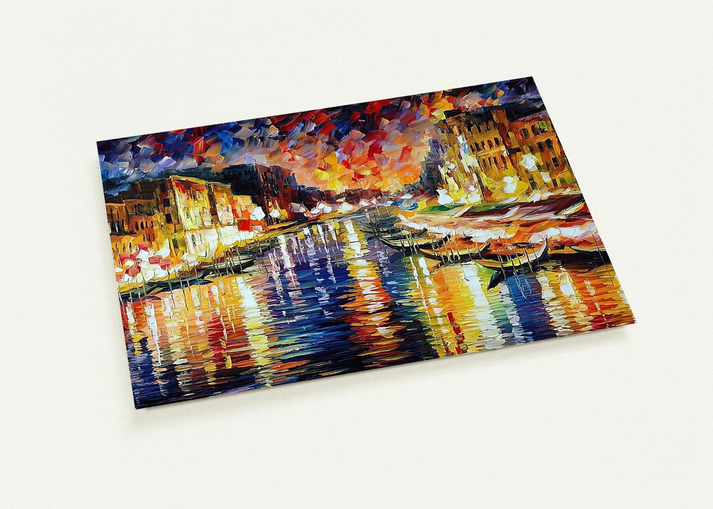 Leonid Afremov By Leonid Afremov Pack of 10 Post Cards | Leonid Afremov Post Cards | A6 (10.5 x 14.8 cm) - 4.1 x 5.8 inches
