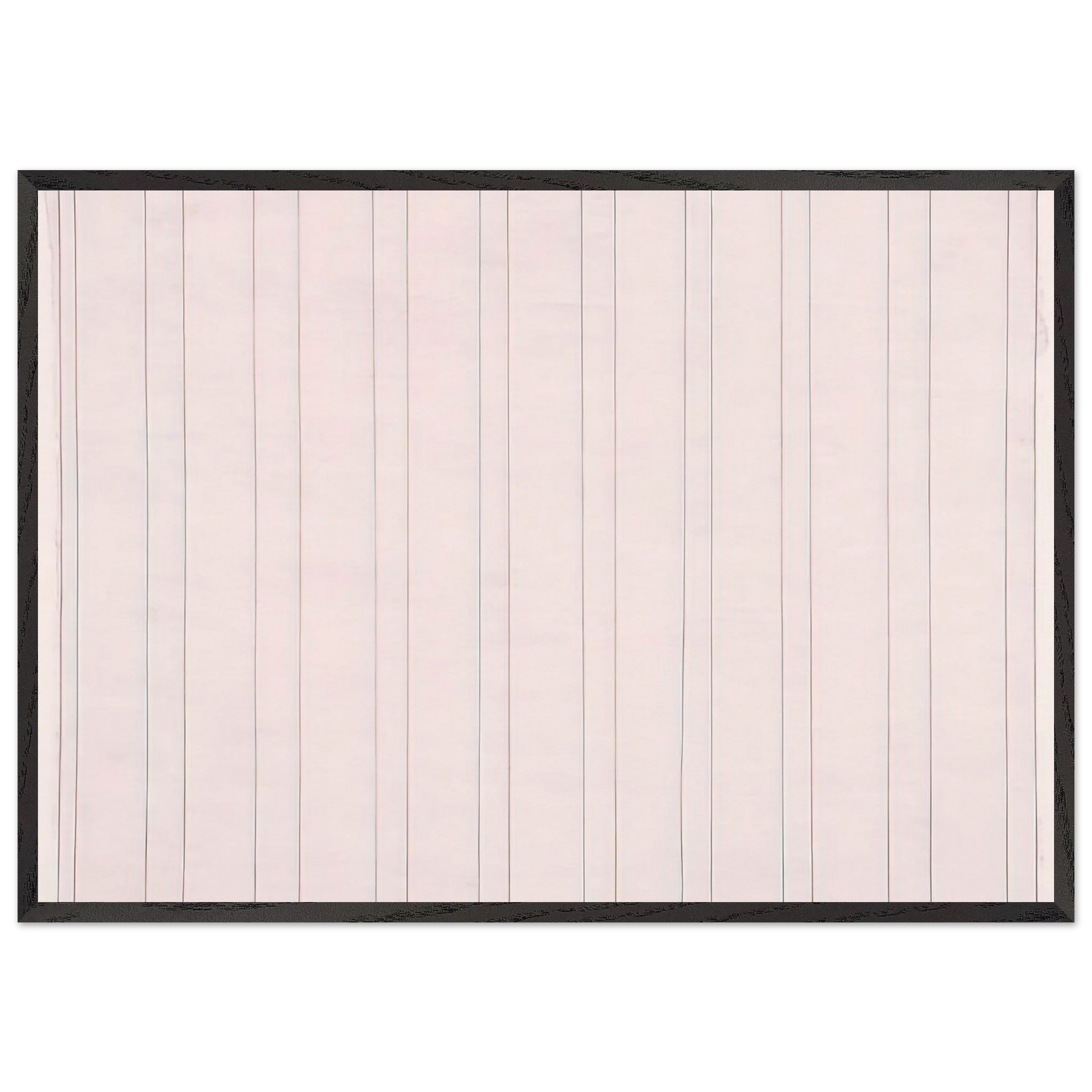 Praise - Agnes Martin Framed Art Print – Black Wooden Frame - Default Title - -Framed Art Print