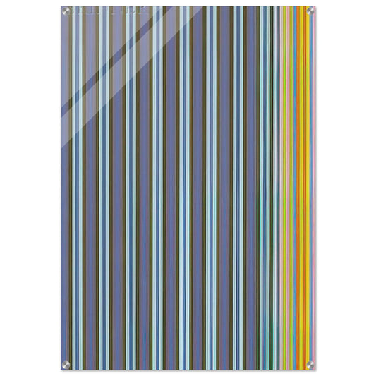 Jack-in-the-Box - 1969 - Gene Davis Acrylic Print - 70x100 cm / 28x40″ inches | Gene Davis Wall Art | Gene Davis Prints