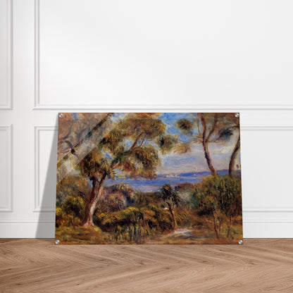 The Sea at Cagnes - Pierre-Auguste Renoir Acrylic Print - 70x100 cm / 28x40″ inches