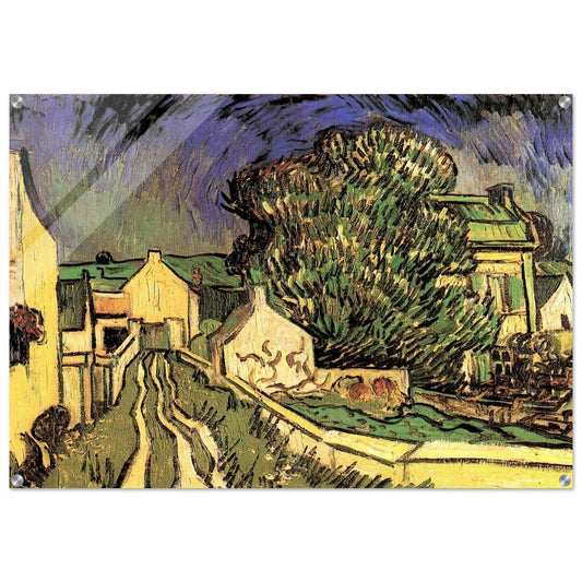The House of Pere Pilon - Vincent van Gogh Acrylic Print - 70x100 cm / 28x40″ inches
