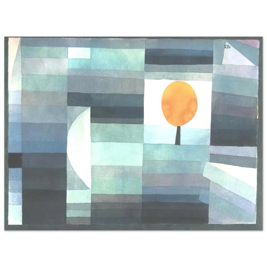 Paul Klee - THE MESSENGER OF AUTUMN 1922 Fine Art Poster - Default Title