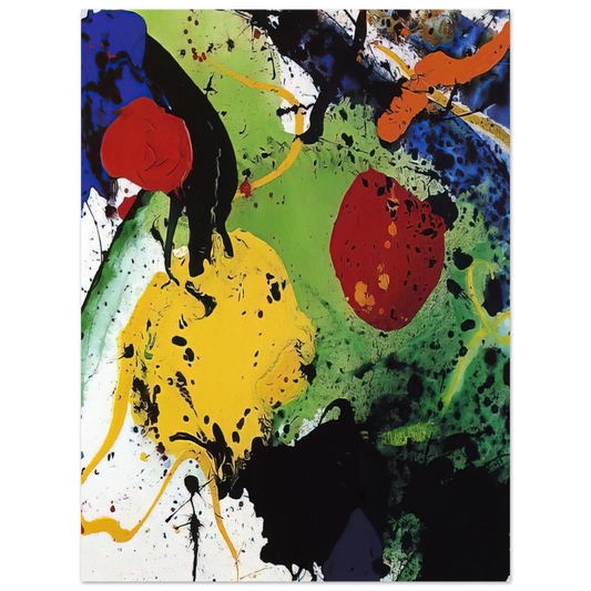 Sam Francis - Untitled  SFP-89-57  Fine Art Poster - Default Title