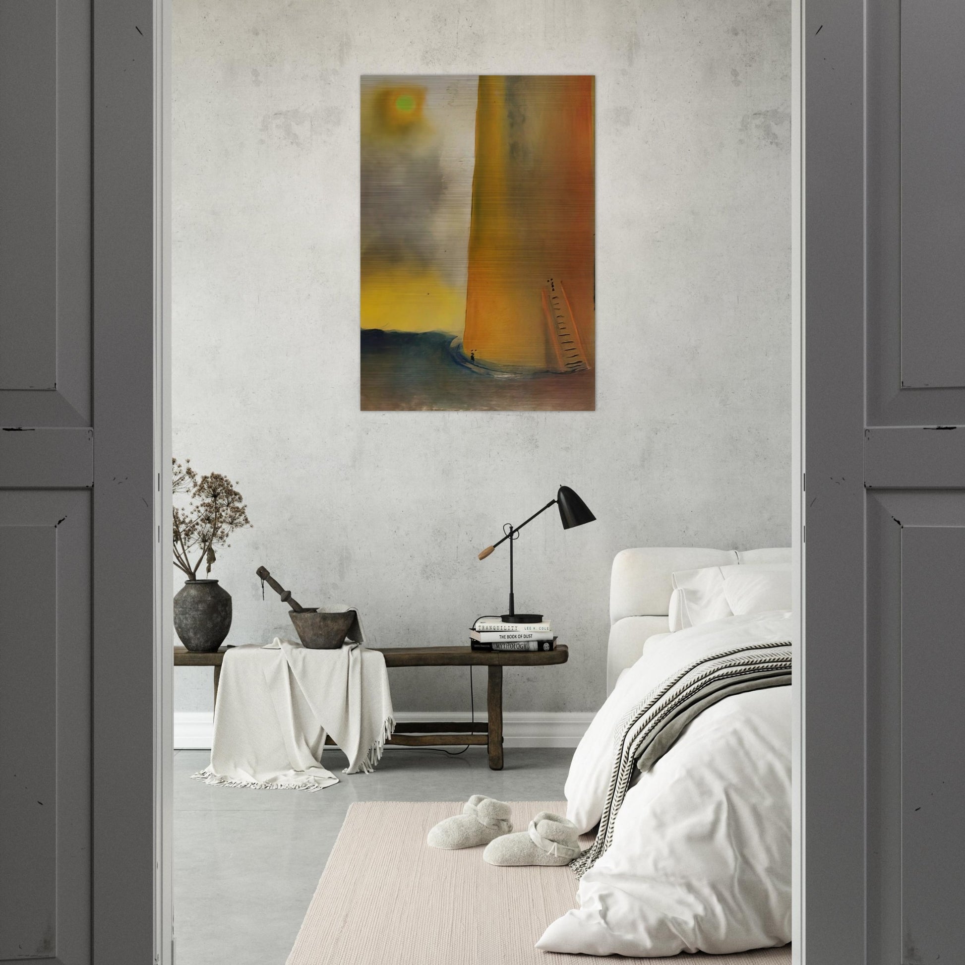TOWER 1 - Salvador Dali Brushed Aluminum Print - 70x100 cm / 28x40 inches | Salvador Dali Aluminum Print | Salvador Dali Prints