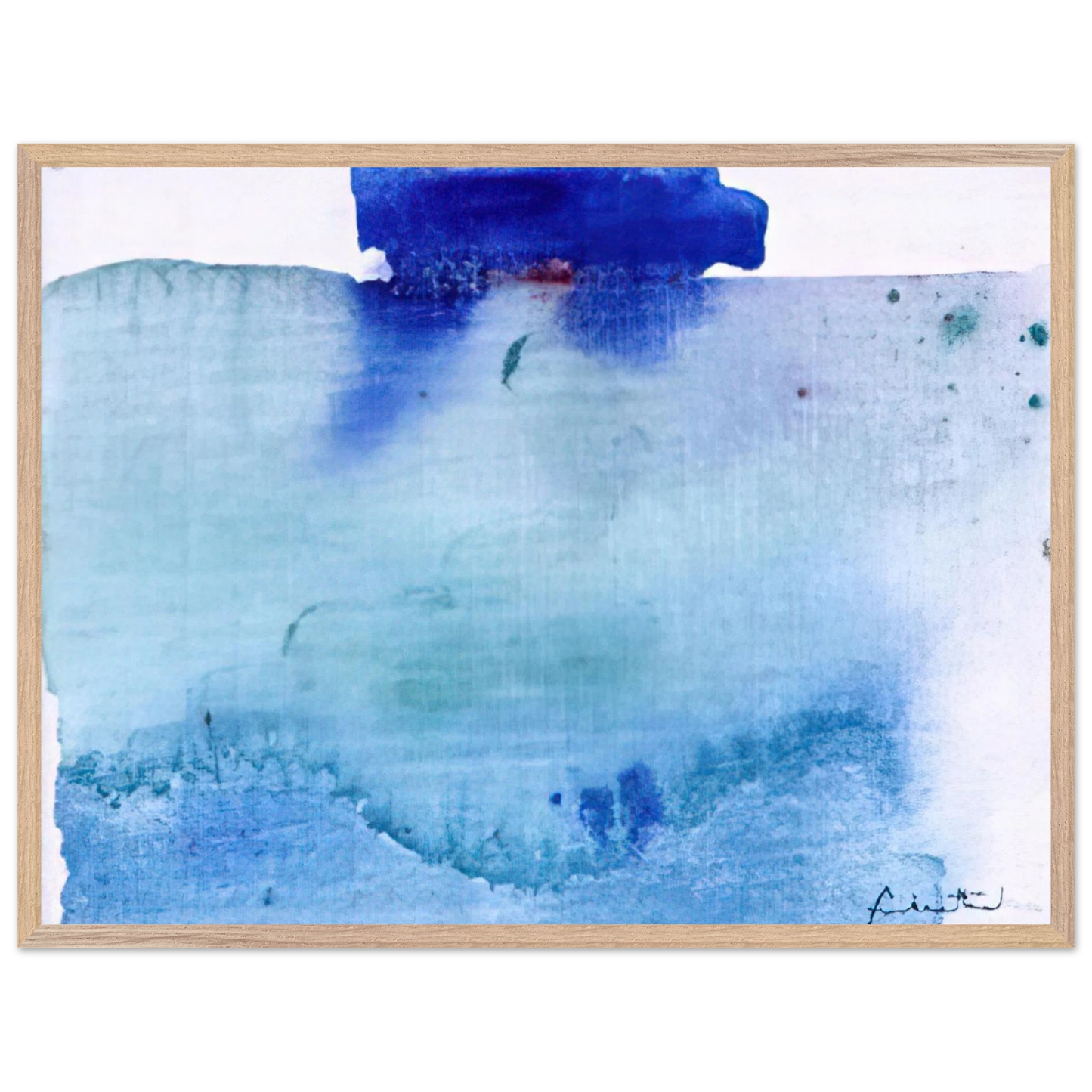 Helen Frankenthaler - Untitled - 1982 Wall art - 45x60 cm / 18x24 inches - Fine Art Poster - -