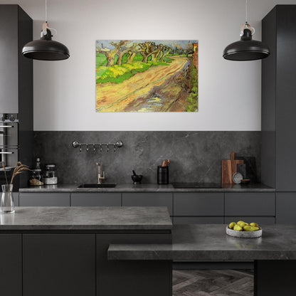 Pollard Willows - Vincent van Gogh Acrylic Print - 70x100 cm / 28x40″ inches | Vincent van Gogh Wall Art | Vincent van Gogh Prints