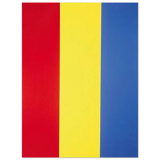 Brice Marden - Red Yellow Blue Painting No. 1 - 1974 Fine Art Poster - Default Title