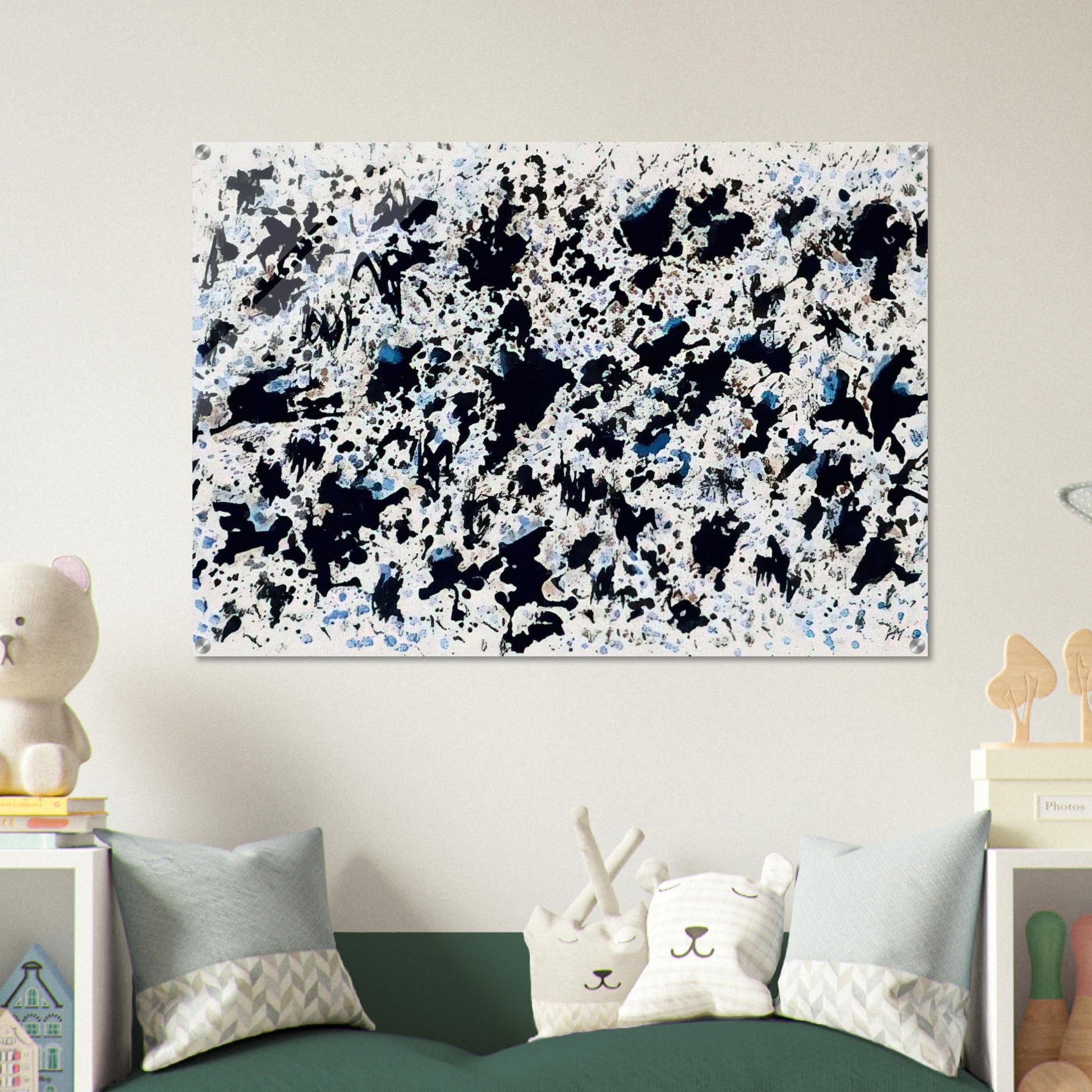 UNTITLED 1 - Henri Michaux Acrylic Print - 70x100 cm / 28x40″ inches | Henri Michaux Wall Art | Henri Michaux Prints