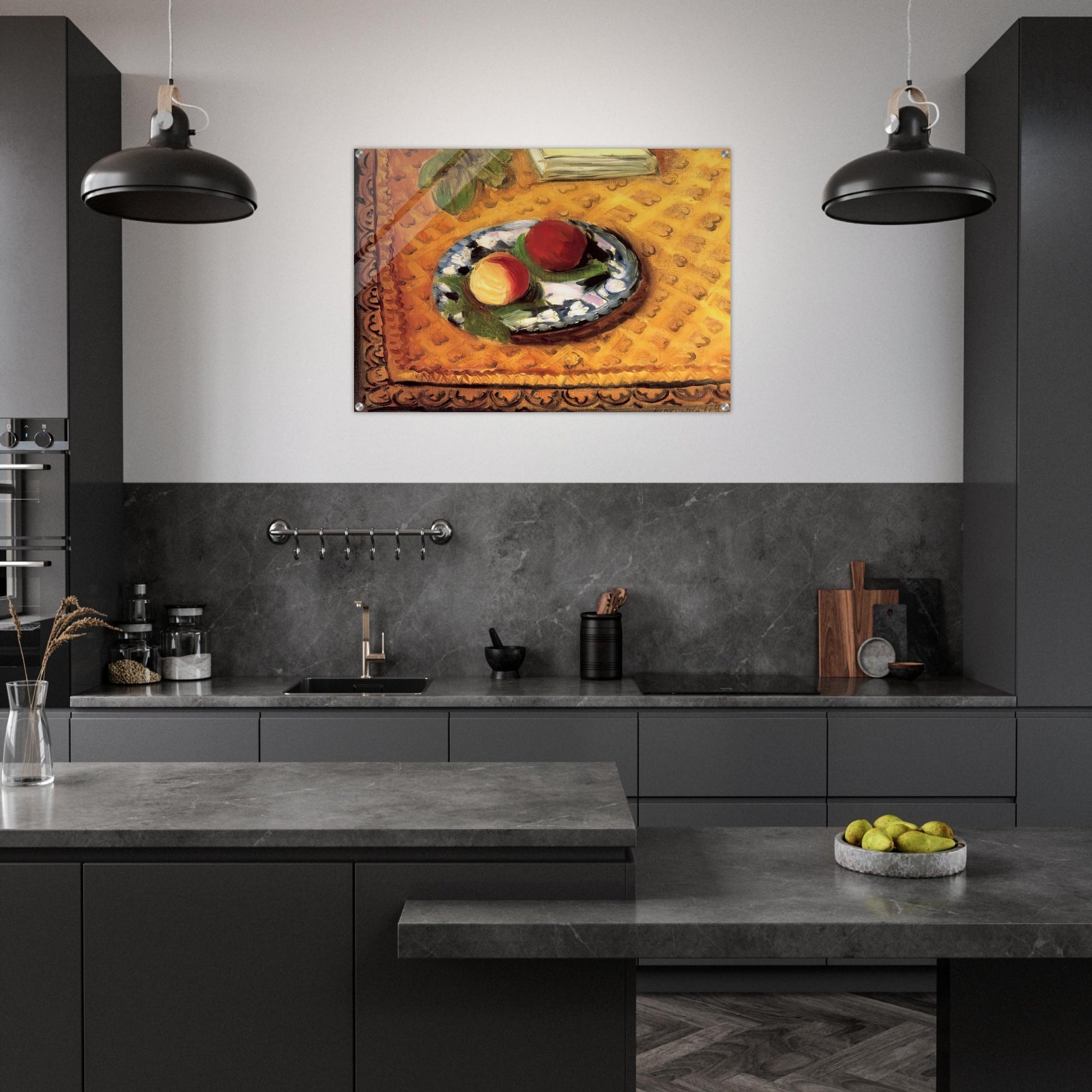 TWO PEACHES 1920 - Henri Matisse Acrylic Print - 70x100 cm / 28x40″ inches