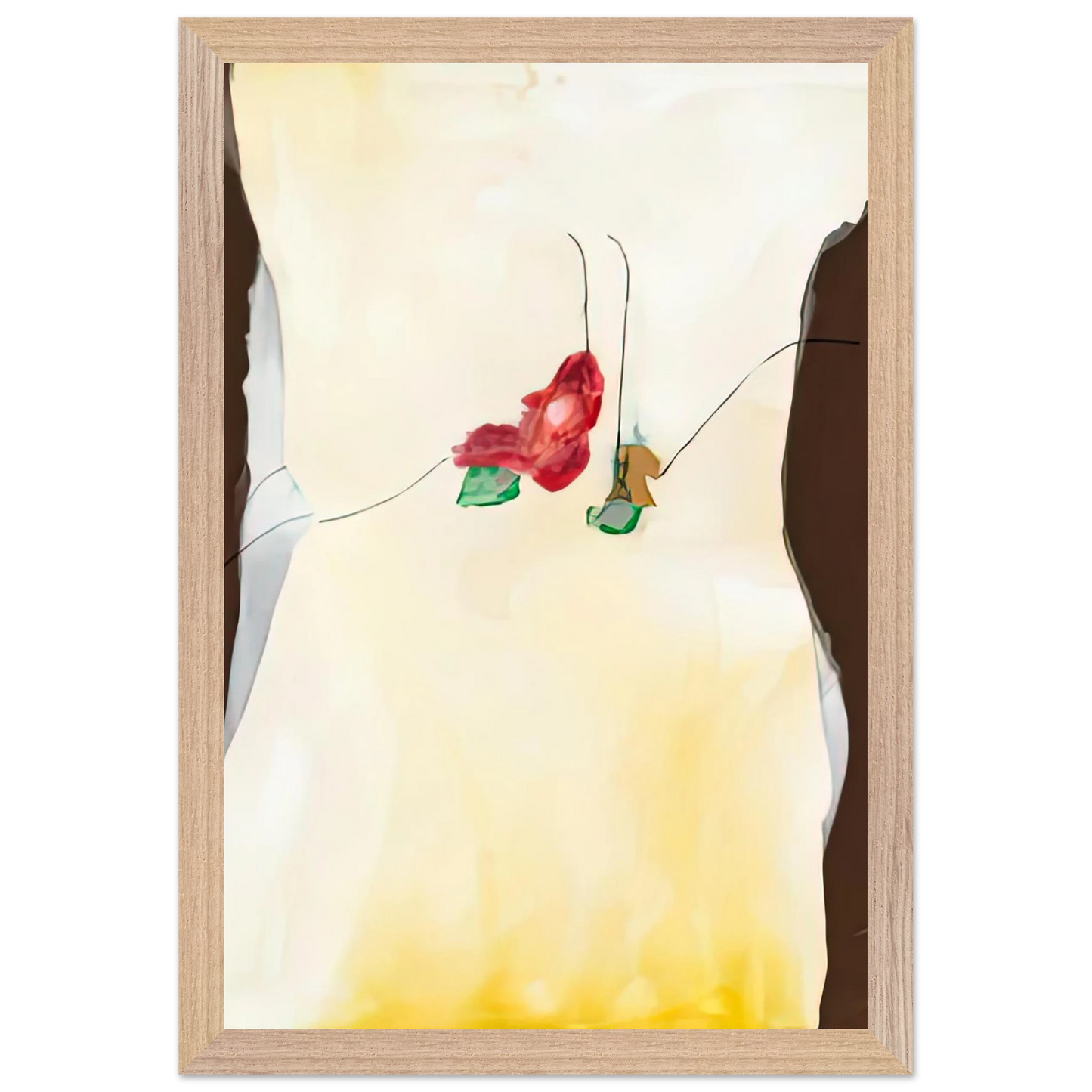 Helen Frankenthaler - Chill Factor, 1973- Wall Art - 60x80 cm / 24x32 inches - Fine Art Poster - -