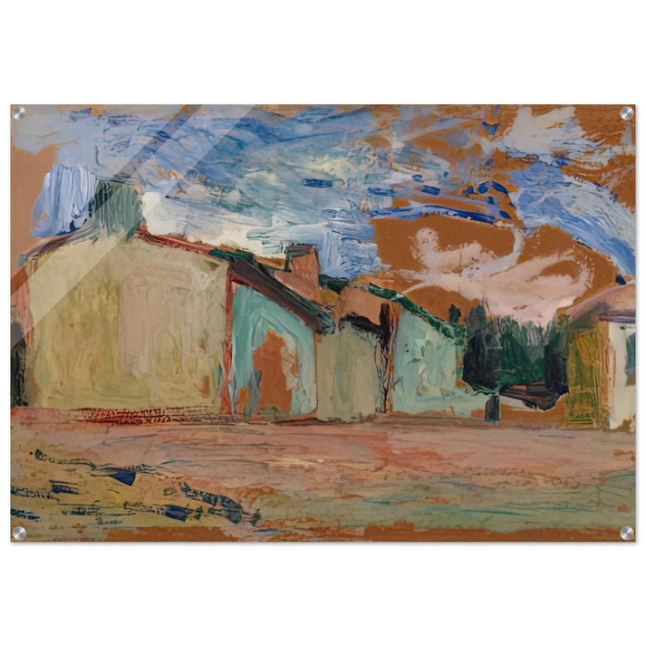 HOUSES FENOUILLET 1898 - Henri Matisse Acrylic Print - 70x100 cm / 28x40″ inches