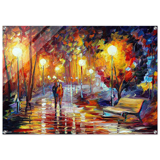 Leonid Afremov - Leonid Afremov Acrylic Print - 70x100 cm / 28x40″ inches