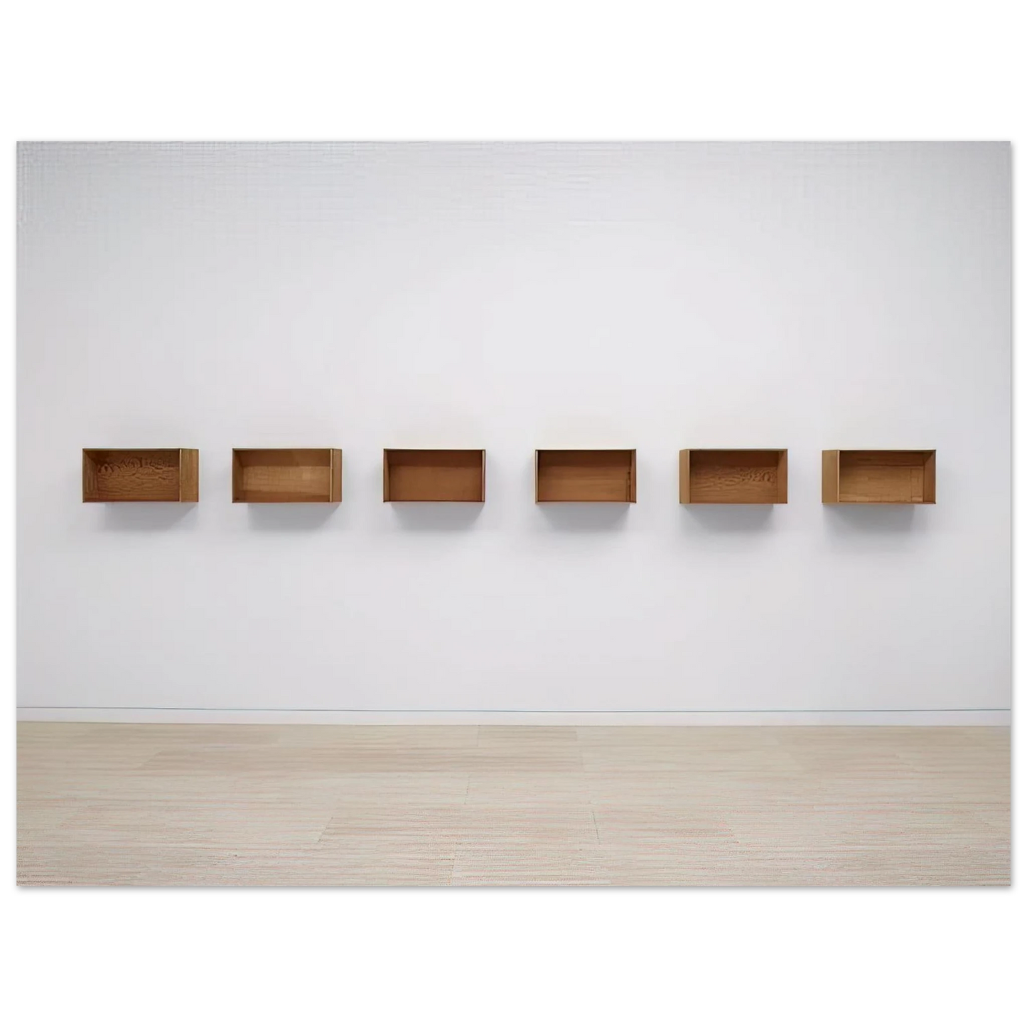 Donald Judd - Untitled - 1975 Fine Art Poster - Default Title