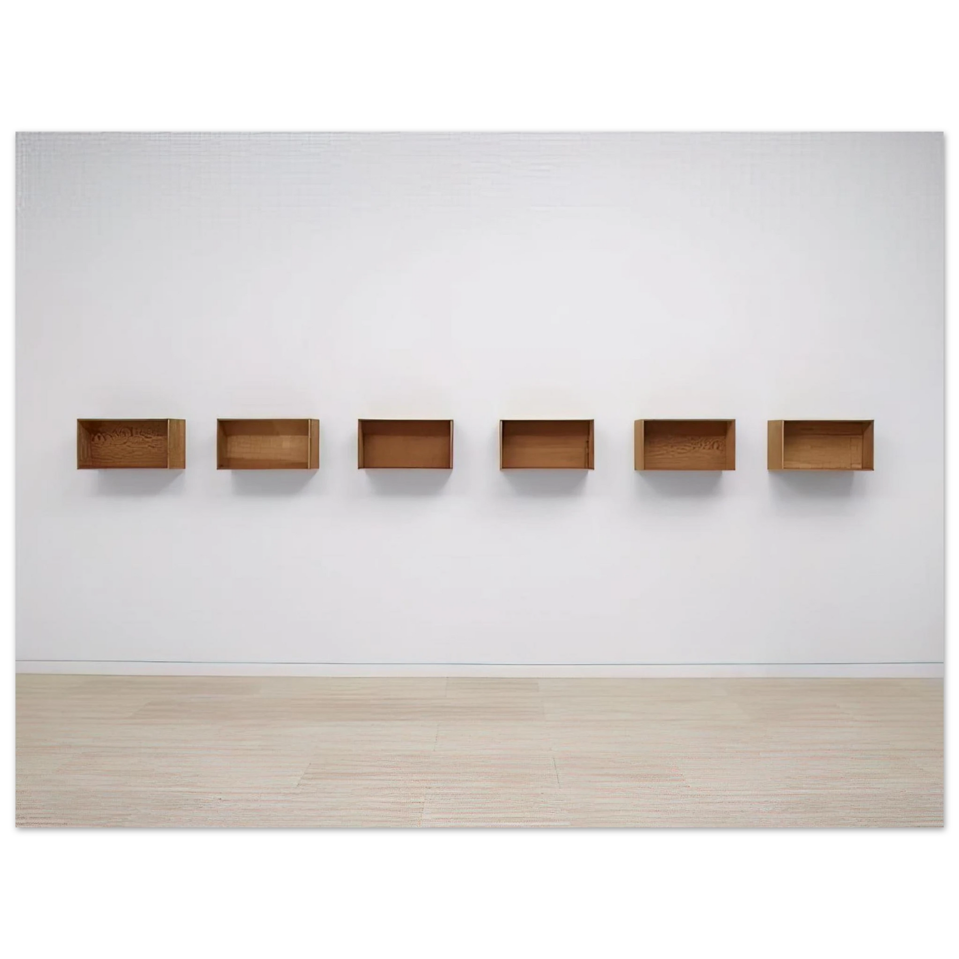 Donald Judd - Untitled - 1975 Fine Art Poster - Default Title