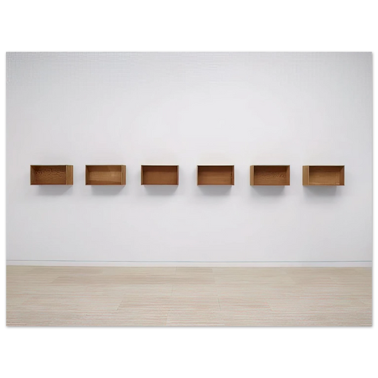 Donald Judd - Untitled - 1975 Fine Art Poster - Default Title