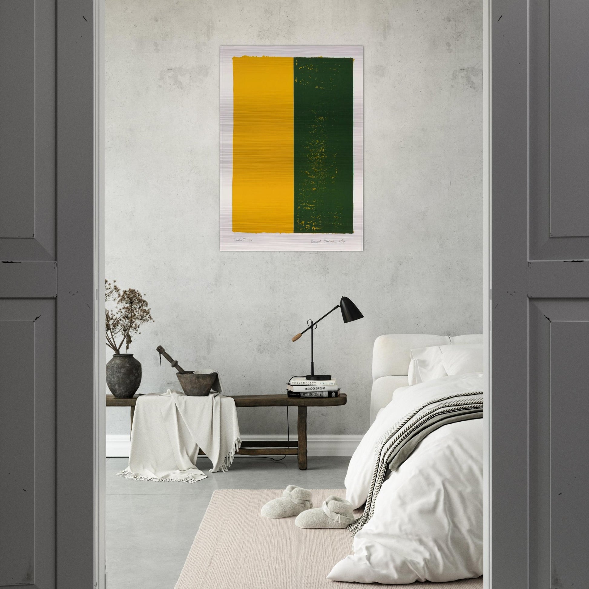 Canto X - Barnett Newman Brushed Aluminum Print - 70x100 cm / 28x40 inches | Barnett Newman Aluminum Print | Barnett Newman Prints