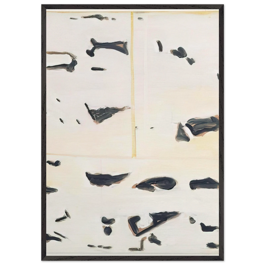 Presto - 2003 N1 - Ralston Crawford Framed Art Print – Black Wooden Frame - Default Title - -Framed Art Print