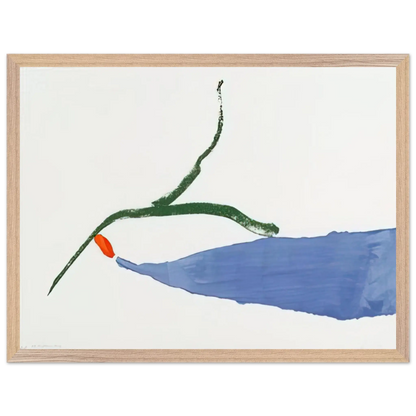 Helen Frankenthaler - A Little Zen - 1970 Wall art - 21x29.7 cm / 8x12" - Fine Art Poster - -
